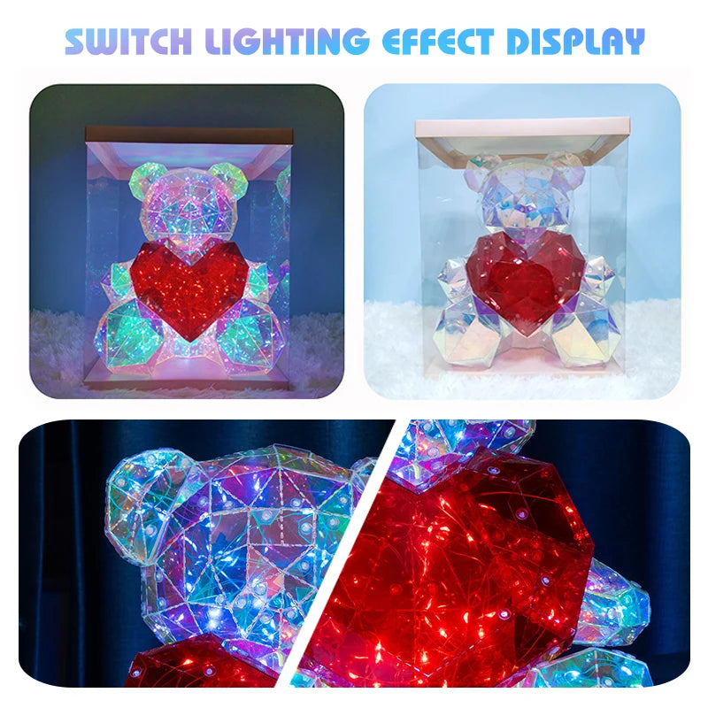 LED Holographic Teddy