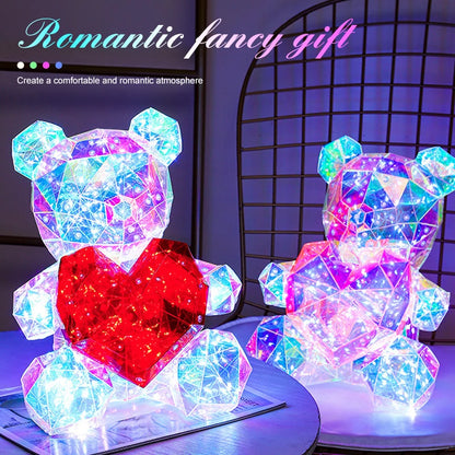 LED Holographic Teddy